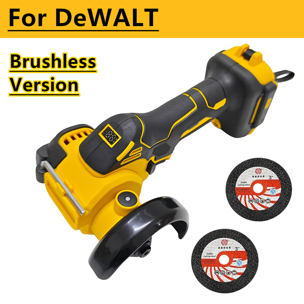 Brushless Angle Grinder Battery Powered - 브러시리스 앵글 그라인더 3인치 컷오프 공구