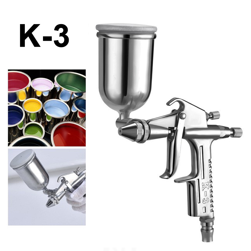 Airbrush Kit With Mini Compressor - K-3 미니 페인트 에어 스프레이 건,
