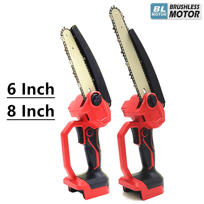 Mini Electric Chainsaw 6 Inch - 밀워키 18V 배터리 6/8 인치 브러시리스