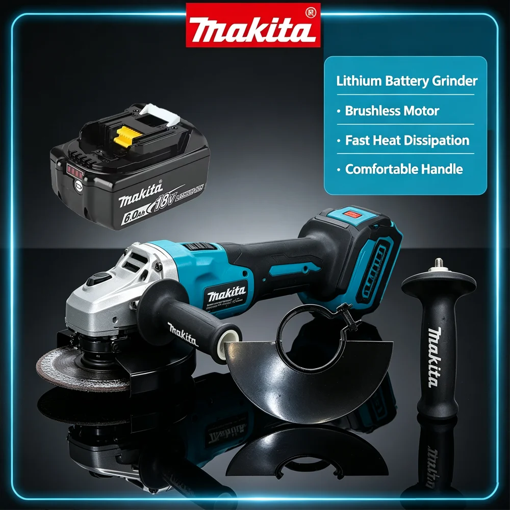 Brushless Angle Grinder Battery Powered - 마키타 DGA404 125mm 브러시리스 무선 앵글