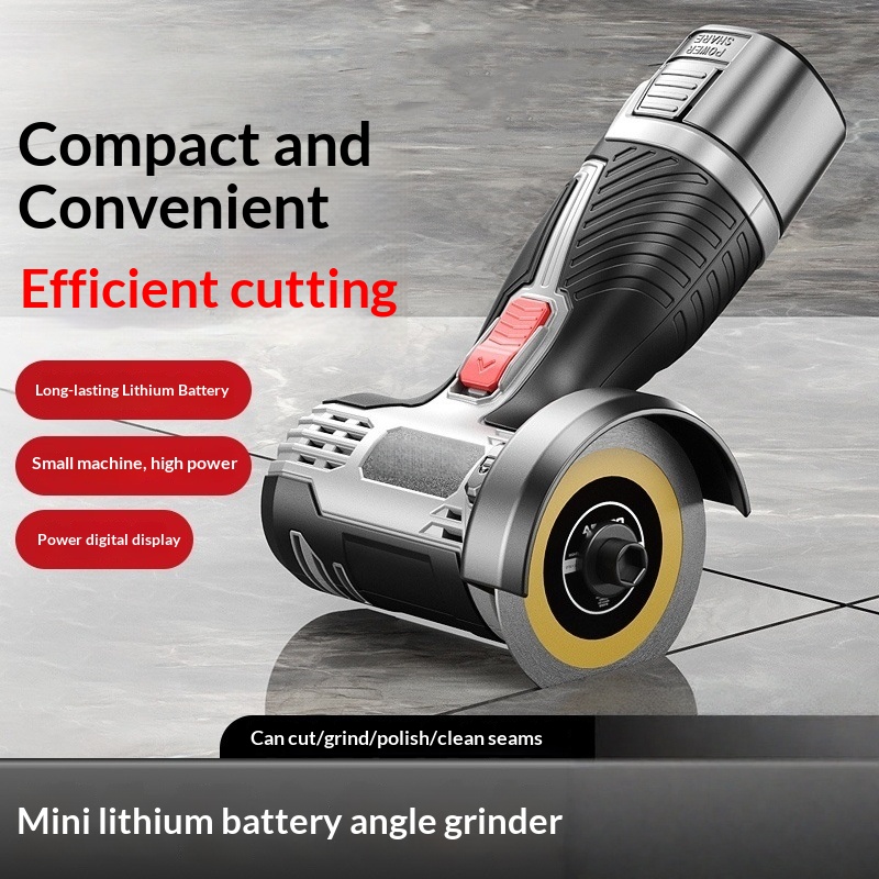 Brushless Angle Grinder Battery Powered - 미니 앵글 그라인더 전동 공구 리튬