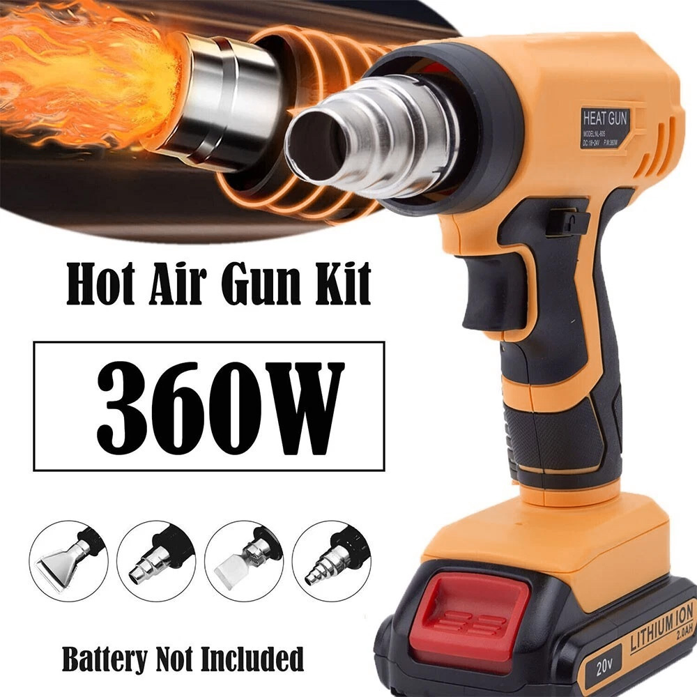 Cordless Heat Gun For Shrink Tubing - 디월트 18V 배터리용 무선 열풍기, 마키타