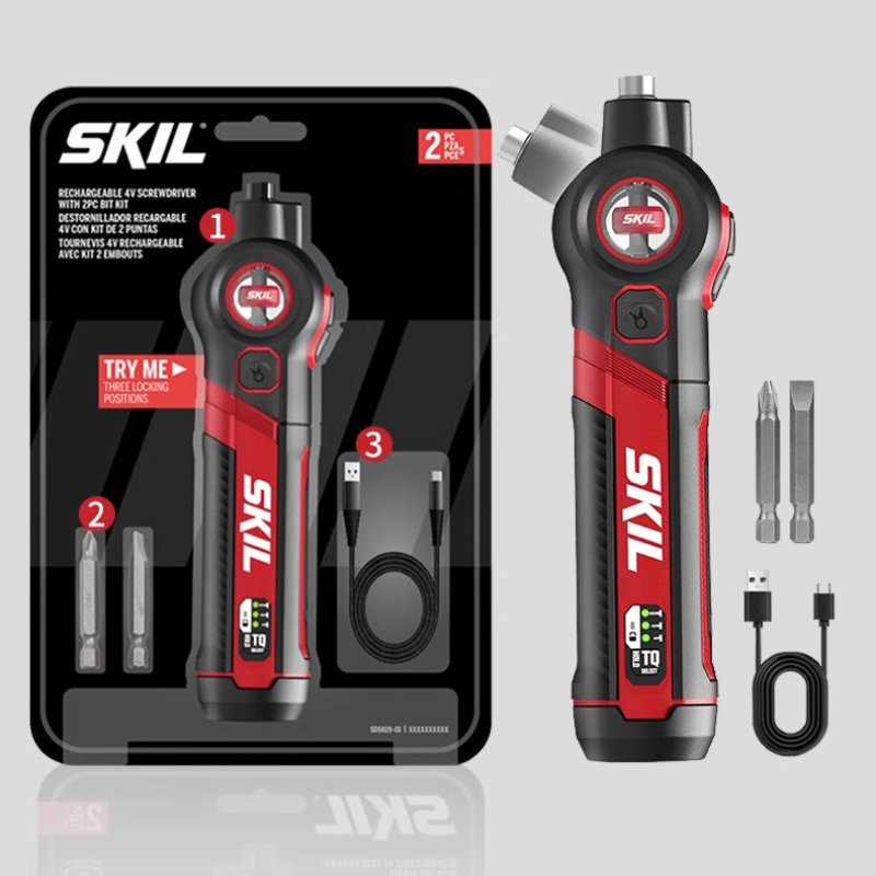 Electric Screwdriver Rechargeable Usb - SKIL 5619 미니 전기 스크루 드라이버