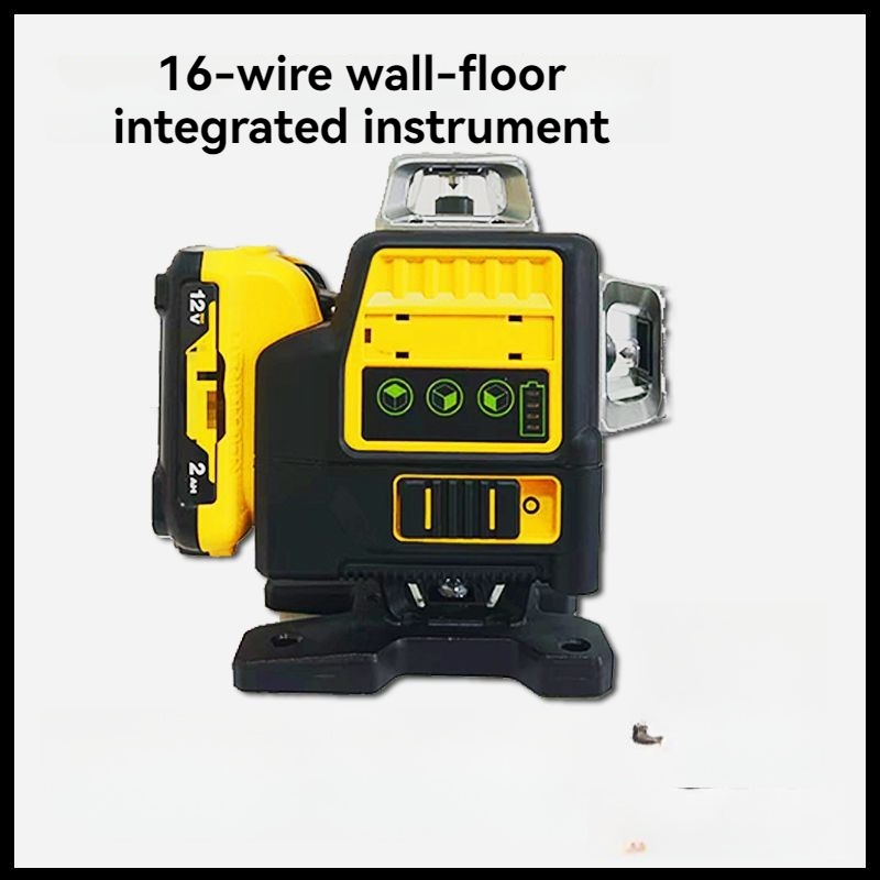 Laser Level 16 Lines 4D Green - 4D 레이저 레벨기, 16개의 녹색 라인,