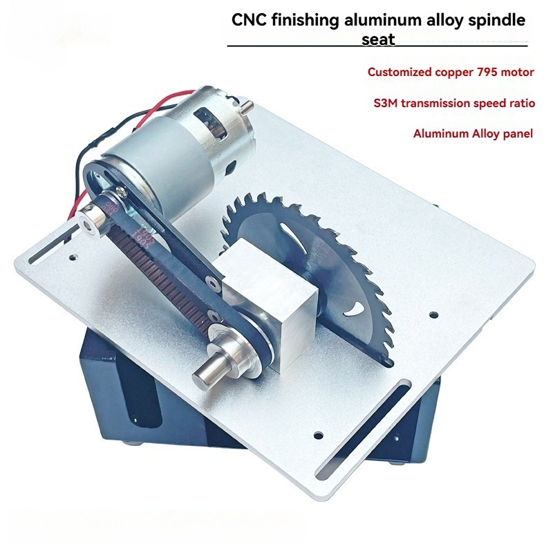 미니 120W 벤치 톱 조절 가능한 다기능 테이블 톱  - Mini Table Saw For Woodworking 리뷰 및 가격