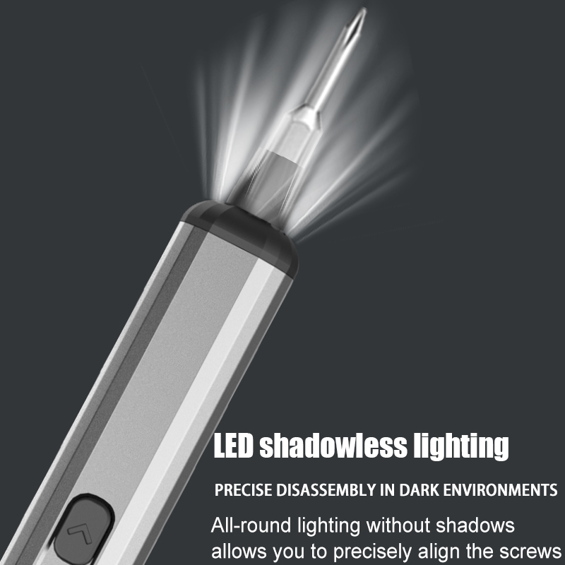 전동 스크루드라이버 세트 정밀 전동 공구 키트 LED  - Electric Screwdriver Rechargeable Usb 리뷰 및 가격