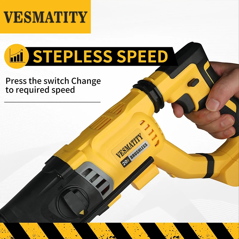 베스마티 브러시리스 무선 해머 드릴, SDS PLUS  - Brushless Cordless Electric Drill 18V 리뷰 및 가격