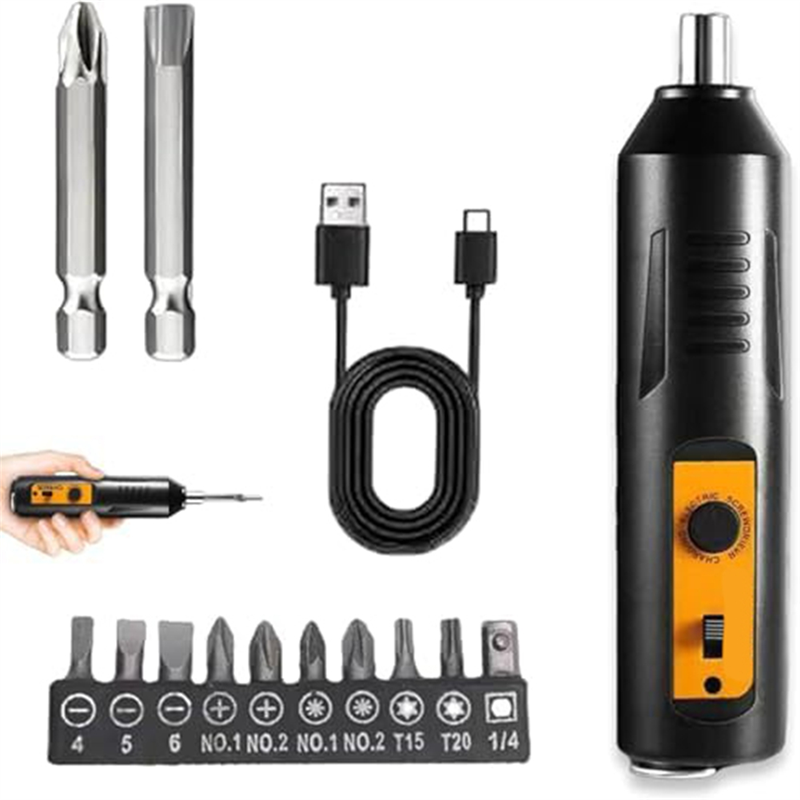 J1UL1N 전기 스크루 드라이버, Led 조명이있는  - Electric Screwdriver Rechargeable Usb 리뷰 및 가격