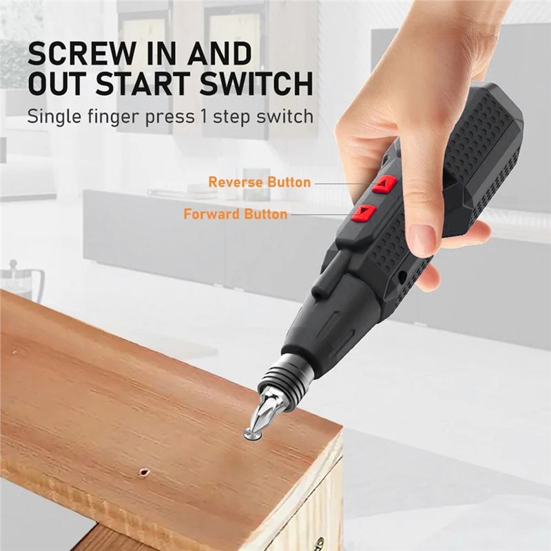 M11K-LED 조명이 포함된 무선 전기 드라이버 세트 - Electric Screwdriver Rechargeable Usb 리뷰 및 가격