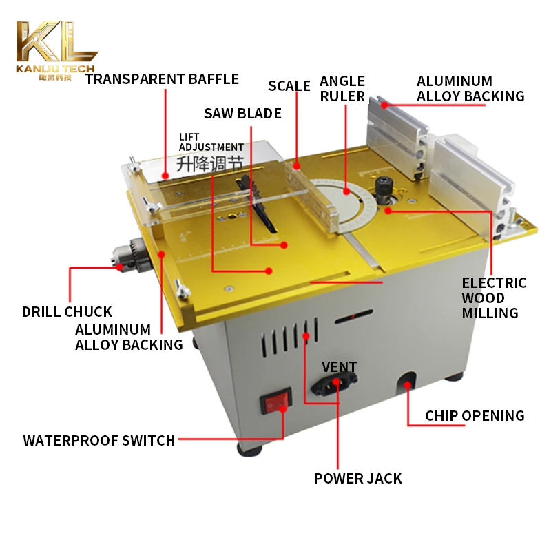 T7 미니 테이블 톱, 목공용 절단기, 0-180도 조 - Mini Table Saw For Woodworking 리뷰 및 가격