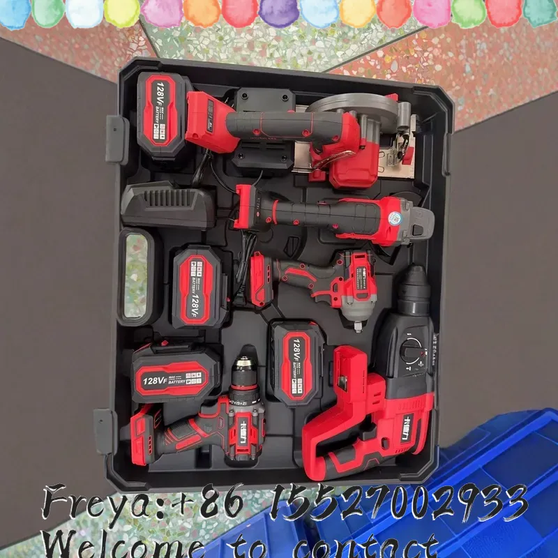 브러시리스 전동공구 4종 다기능 세트 리튬 배터리 임팩 - Brushless Angle Grinder Battery Powered 리뷰 및 가격