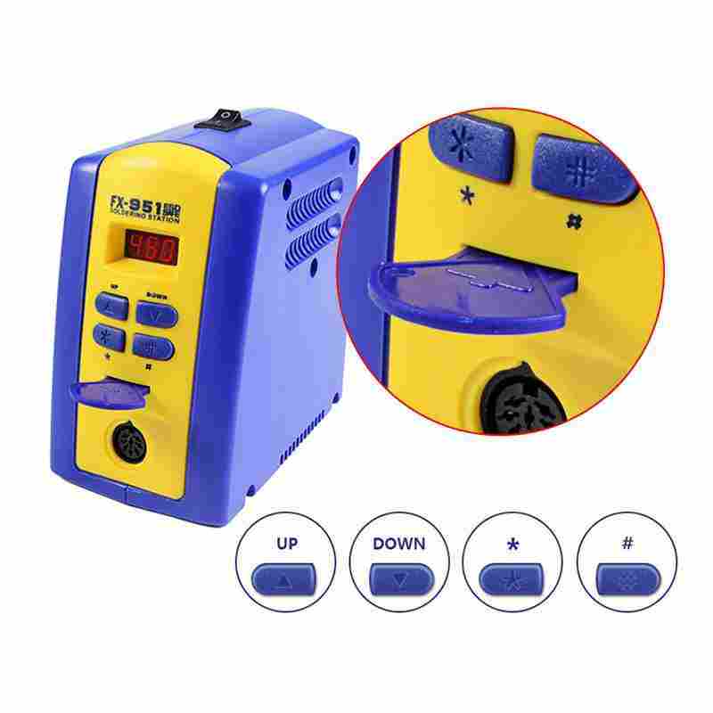 디지털 FX951 75W 납땜 스테이션 FX-951 고 - Digital Soldering Station T12 리뷰 및 가격