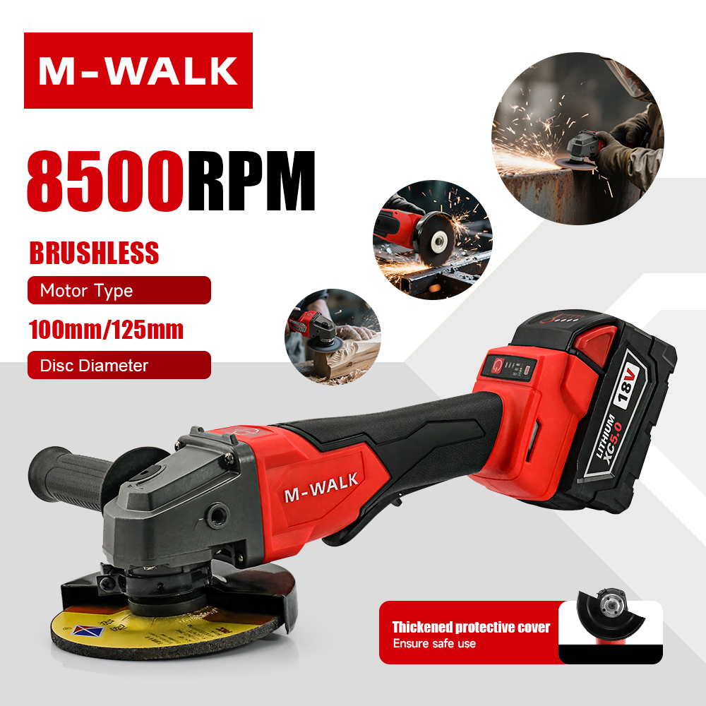 M-WALK 8500RPM 고속 브러시리스 앵글 그라인 - Brushless Angle Grinder Battery Powered 리뷰 및 가격