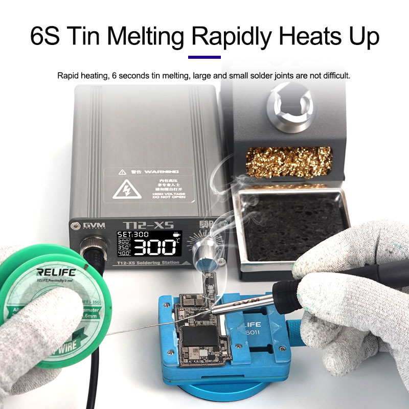 GVM T12-XS 디지털 디스플레이 온도 조절 납땜  - Digital Soldering Station T12 리뷰 및 가격