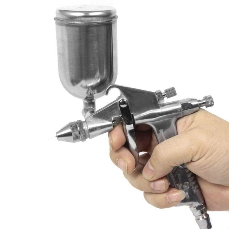 125ml 미니 스프레이 건 0.5mm 노즐 공압 분무 - Airbrush Kit With Mini Compressor 리뷰 및 가격