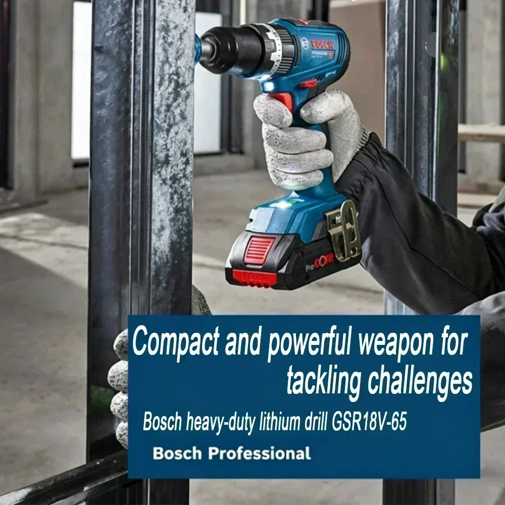 보쉬 GSR 18V-65 브러시리스 무선 드릴 18V  - Brushless Cordless Electric Drill 18V 리뷰 및 가격