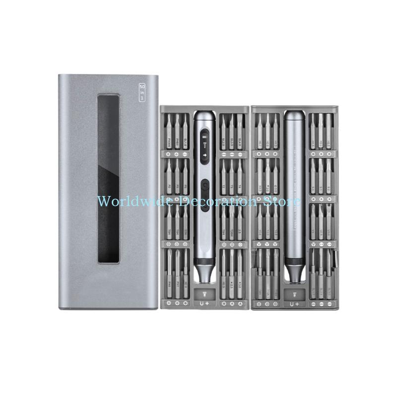 Q39B 50 in 1 전기 드라이버 세트 스크루 드라 - Electric Screwdriver Rechargeable Usb 리뷰 및 가격